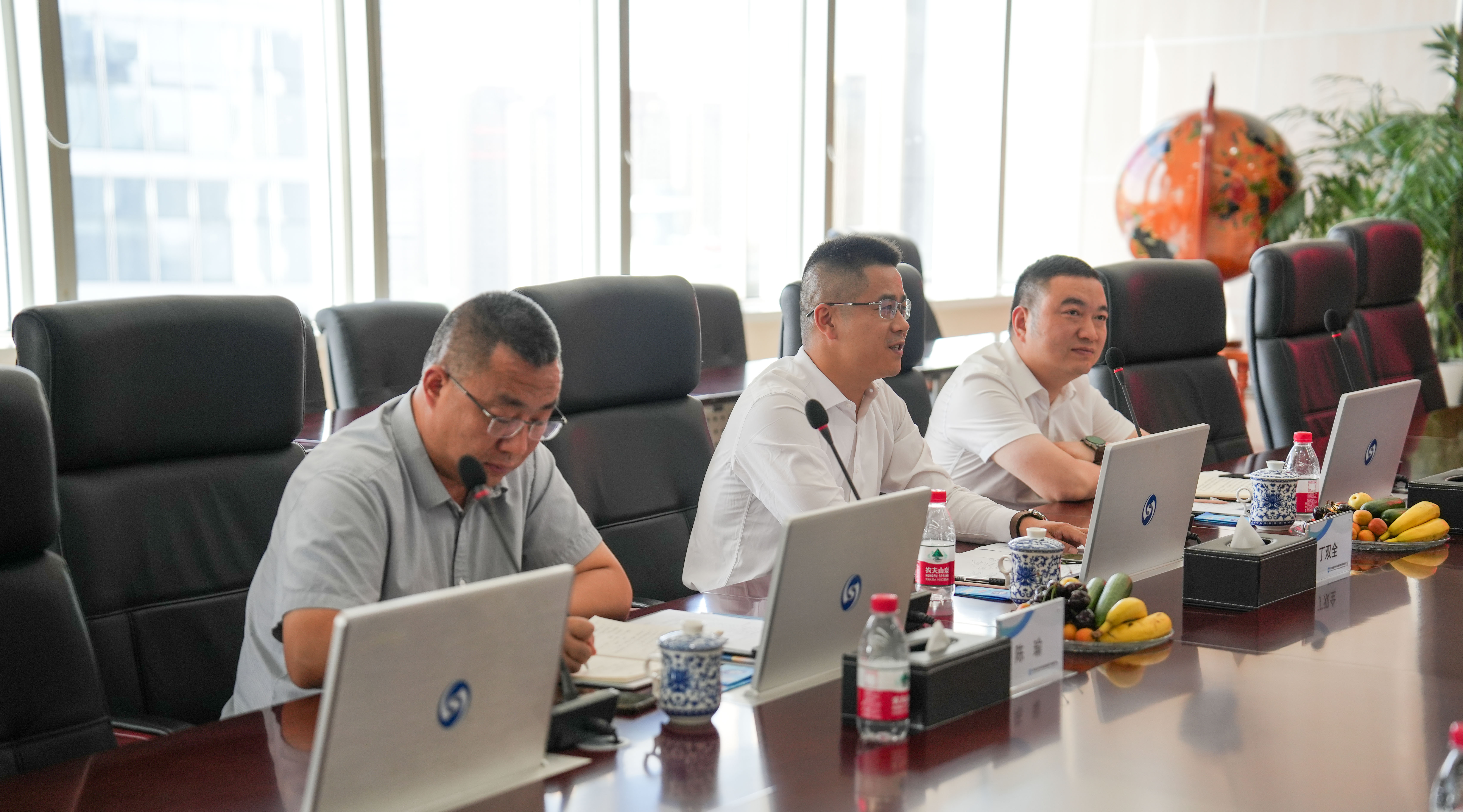 “金葉燦燦 一路向陽”——當(dāng)陽市委常委、副市長(zhǎng)丁雙全一行蒞臨集團(tuán)公司考察交流